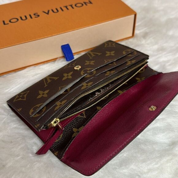 💯Authentic Louis Vuitton Emilie Monogram Long Wallet🍀 - Picture 4 of 15
